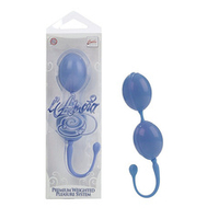 Голубые вагинальные шарики 3,75см California Exotic Novelties LAmour Premium Weighted Pleasure System SE-4649-12-3