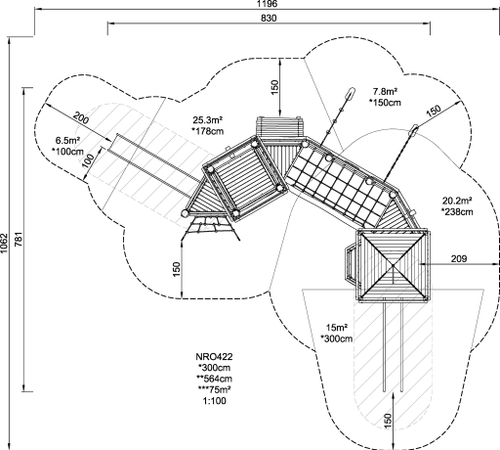 Замок с двумя башнями
