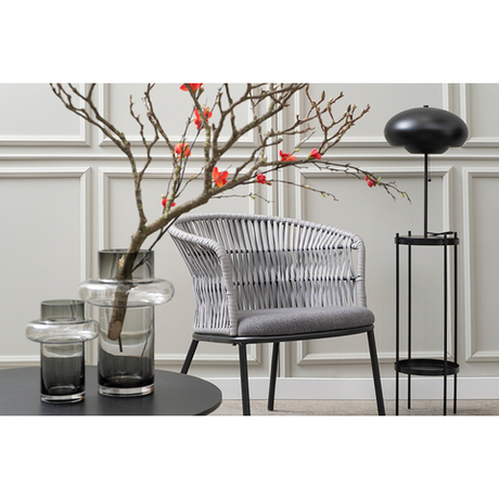 Ваза для цветов 30см Bergenson Bjorn Vayr серая