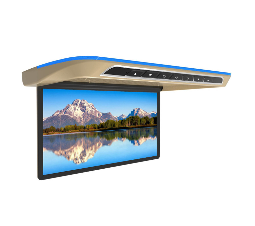 Монитор потолочный моторизированный - ERGO ER1760AT с экраном 17.3” (1920х1080 FullHD, Android, 3+32Gb) бежевый