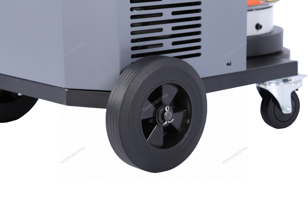 Установка автомат для заправки кондиционеров автобусов с ручным впрыском масла NORDBERG NF39