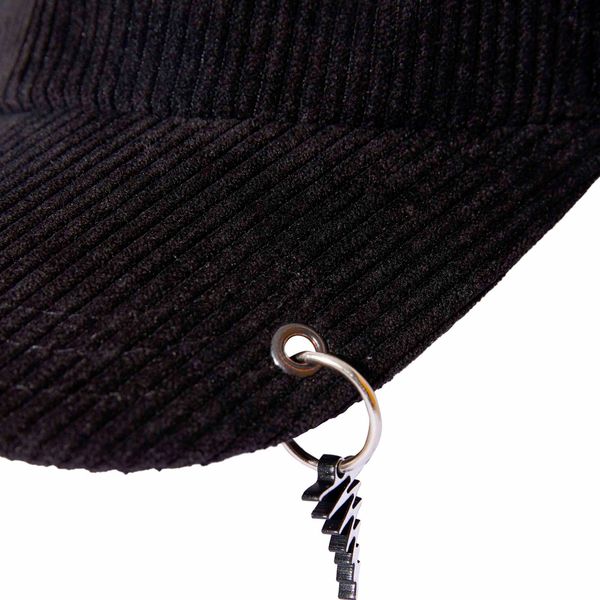 Кепка с Подвеской Черная - фото 4