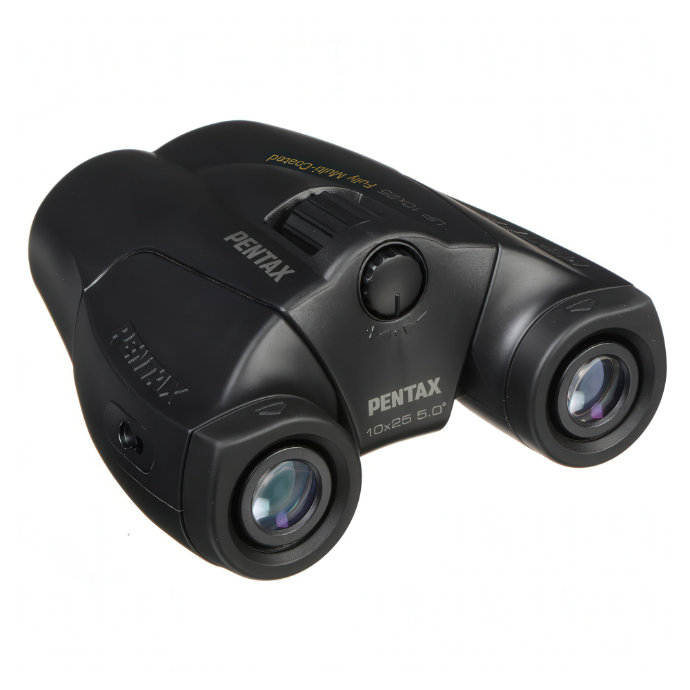 Бинокль Pentax UP 10x25 - Обратные Porro-призмы из стекла Bak-4