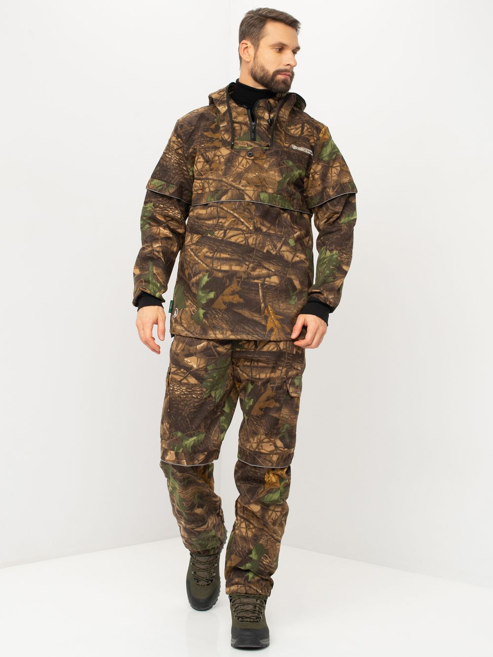 Костюм летний Антигнус-Люкс ткань Твил-Пич цвет Светлый лес