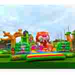 Коммерческий надувной батут «Прайд 2» с широким входом, 12*7*6 м