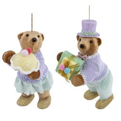 GAEM Украшение новогоднее "Медвежонок", L12 W17 H30 см, 2в.