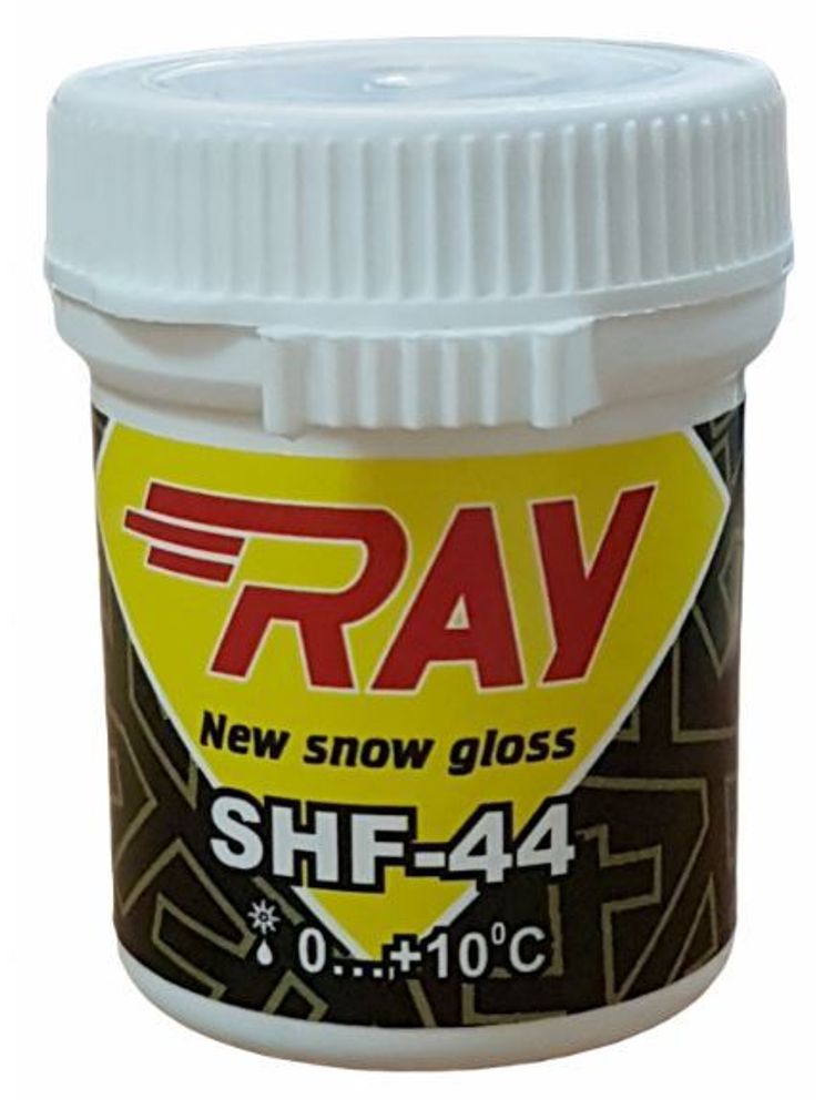 Порошок RAY SHF-44 0+10°C на новый, глянцевый снег (20г)