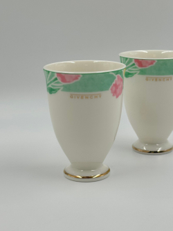 Стакан с зелёной каймой Givenchy by Yamaka