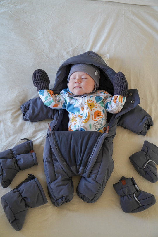 Зимний комбинезон графит