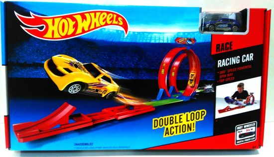 Автотрек "Hot Wheels" 2 кольца