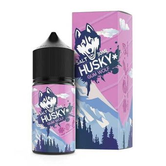 Жидкость HUSKY Malaysian Salt (20MG Strong) 30 ml - Gum Wolf (Жвачка, Арбуз, Ментол, Холодок)