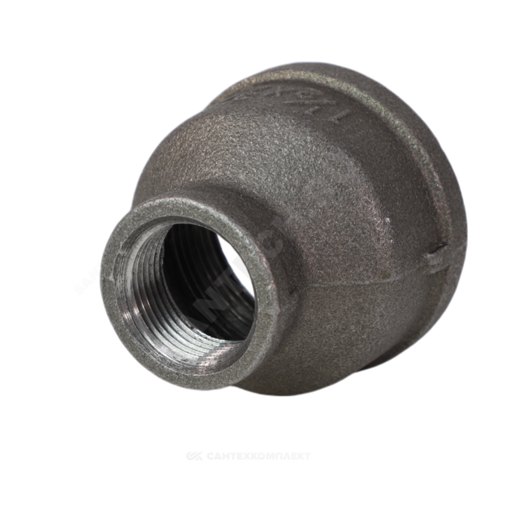 Муфта переходная чугун Ду 50х40 (2"х1 1/2") ВР Fittex PLUS