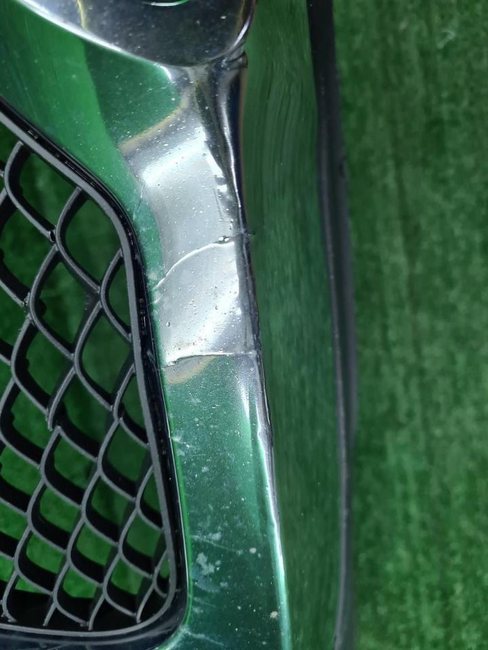 Юбка переднего бампера Mercedes GLC X253 (19-22)