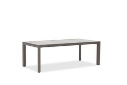 Nora, стол антрацит/серый, алюминий/закаленное стекло с керамической печатью