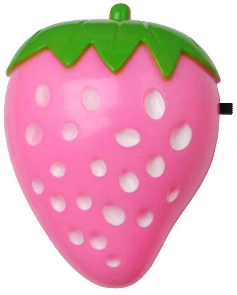 Светильник светодиодный NL-180 "Клубника" 220В ночник с выкл. розов. Camelion 12536 Светильник светодиодный NL-180 "Клубника" 220В ночник с выкл. розов. Camelion 12536