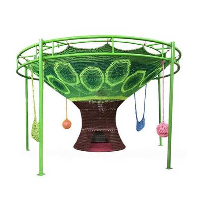 Канатный лабиринт «Летний день» 5×5×4 м