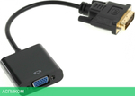 Переходник Ningbo DVI-D (m) VGA (f) 0.23м