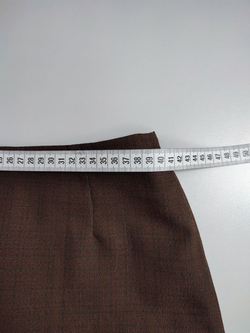 Юбка темно-коричневая 48 размер