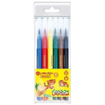 Фломастеры 6 цв. кисточки (Каляка-Маляка)