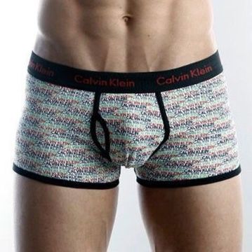 Мужские трусы боксеры Calvin Klein 365 print Black Small Letters CK2147