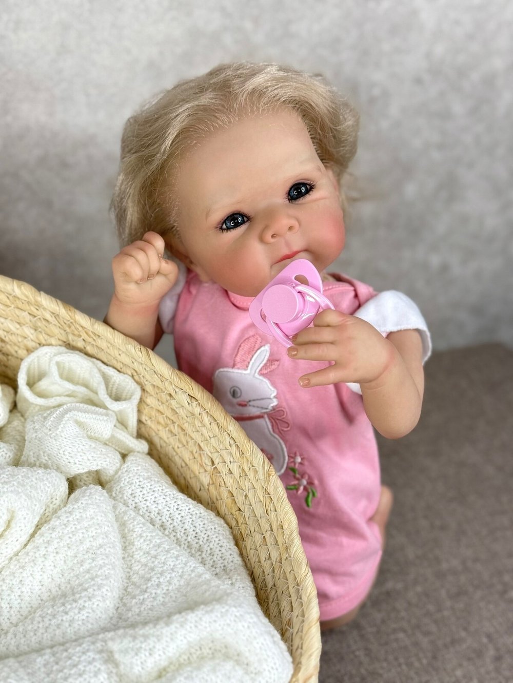 Кукла Реборн мягконабивная 45см (FA-867)