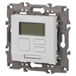 Терморегулятор ЭРА Elegance 14-4111-01М универс.230В-Imax16А, белый матовый