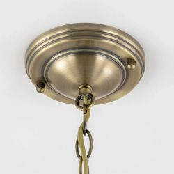 Citilux Витра-2 CL442260 Люстра подвесная витражная Бронза