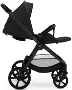 Коляска Agex Life 3 в 1 матовая рама с автокреслом i-Safe S Grey ALB583 Black (Черный)
