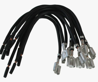 Клемма Мама 2101-07    6,3 стандарт Латунь (луженая) фиксир эл и Провод Маяк МГФП-63-ЧЕРН