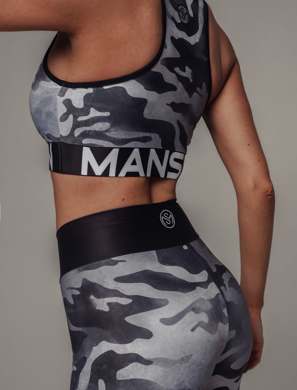 Леггинсы Gray military