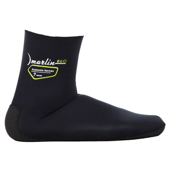 Носки Marlin Anatomic Kevtex Eco 7 мм Черные