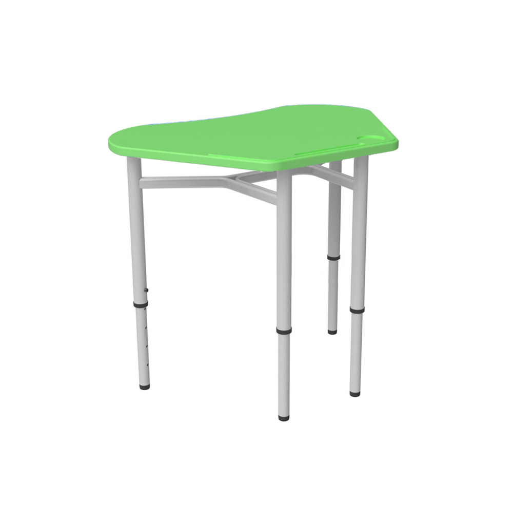 Стол Трапеция Пластик одноместный