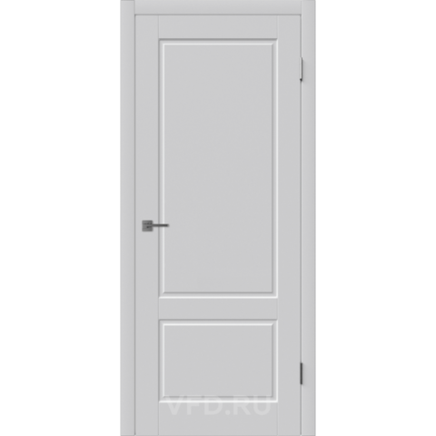 Межкомнатная дверь VFD (ВФД)  Sheffild (Шеффилд)  Cotton  (эмаль свето-серая)