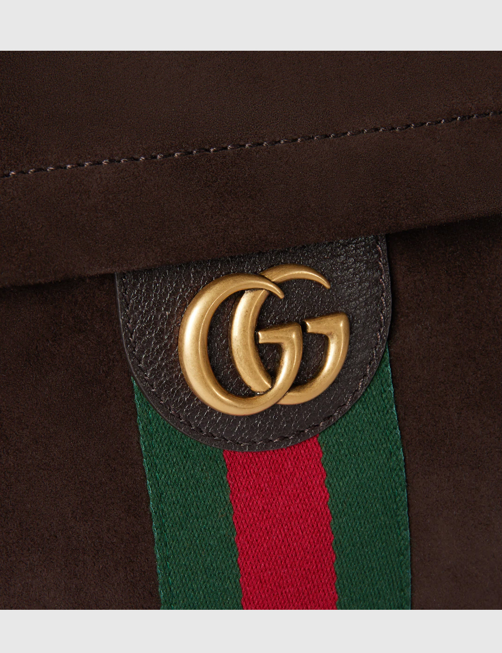 Рюкзак Gucci Ophidia Medium Suede "Dark Brown"