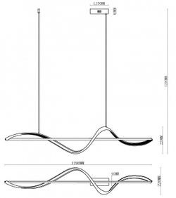 Подвесной светильник MyFar Marry MR2051-PL