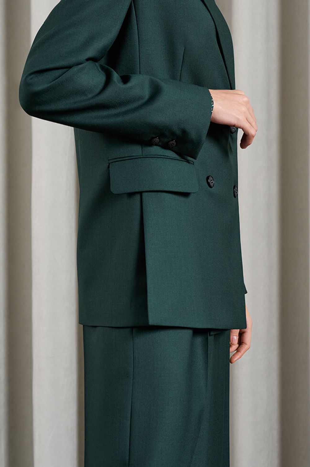 1837 Жакет женский (зеленый)