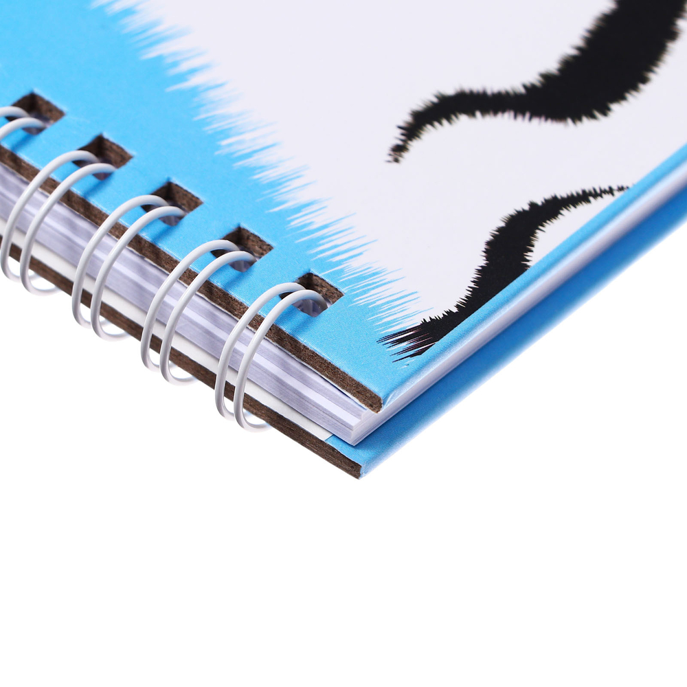 Записная книжка подарочная, 45 листов, линия, на замке, на гребне, Лапки (17,8х13см)   10549453