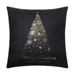 Чехол на подушку Этель "Merry Christmas", 40*40 см, 100% полиэстер, велюр