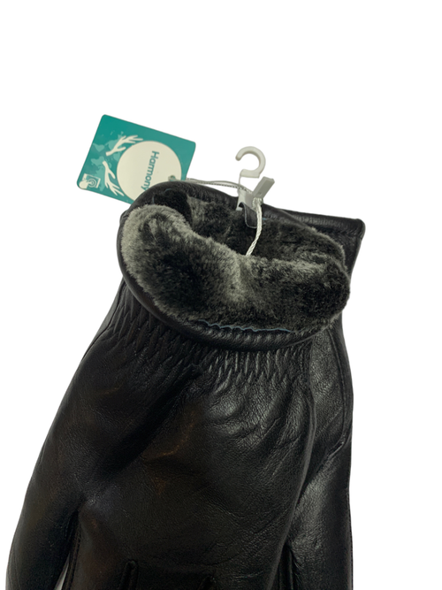 Harmony.Перчатки. Мужские. Материал верха: Кожа теленка. Подклад: Мех. 10 шт в упаковке.