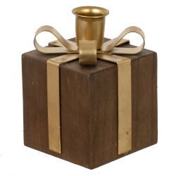 GAEM Подсвечник, L8 W8 H12 см