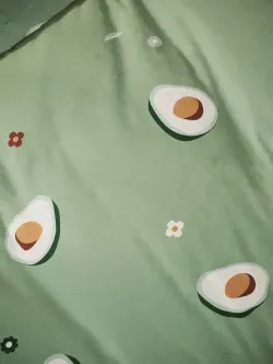 Пододеяльник Полисатин Мечта "Avocado" 1,5-спальный на молнии 145x215 см