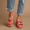 Crocs EVA Platform Sandal 'Red'
