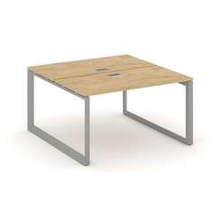 Style Project Рабочая станция двухсторонняя SN-59O.DRS-023 Тиквуд Светлый/Металл Серый/Серебро Заглу