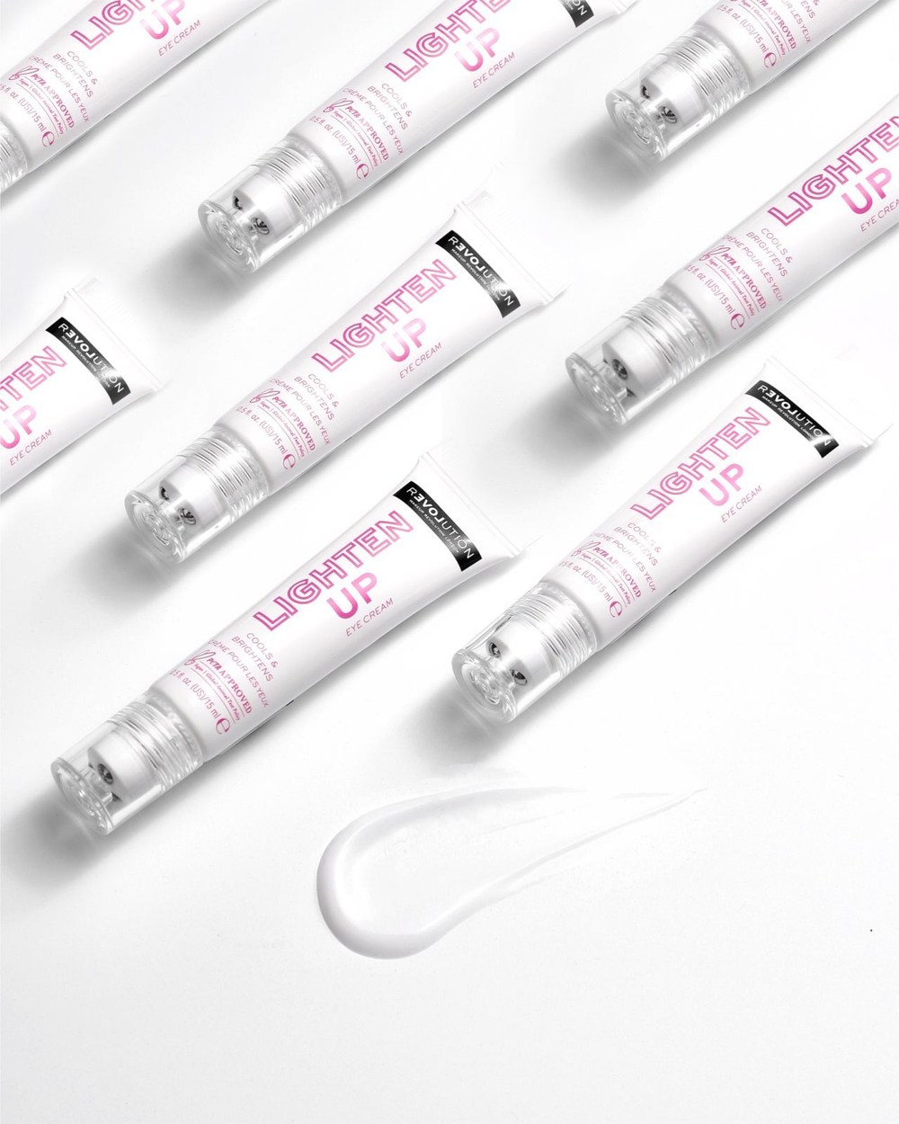 Revolution Relove Lighten Up - лифтинг-сыворотка с массажным аппликатором /   15  ml  / GTIN 5057566585507