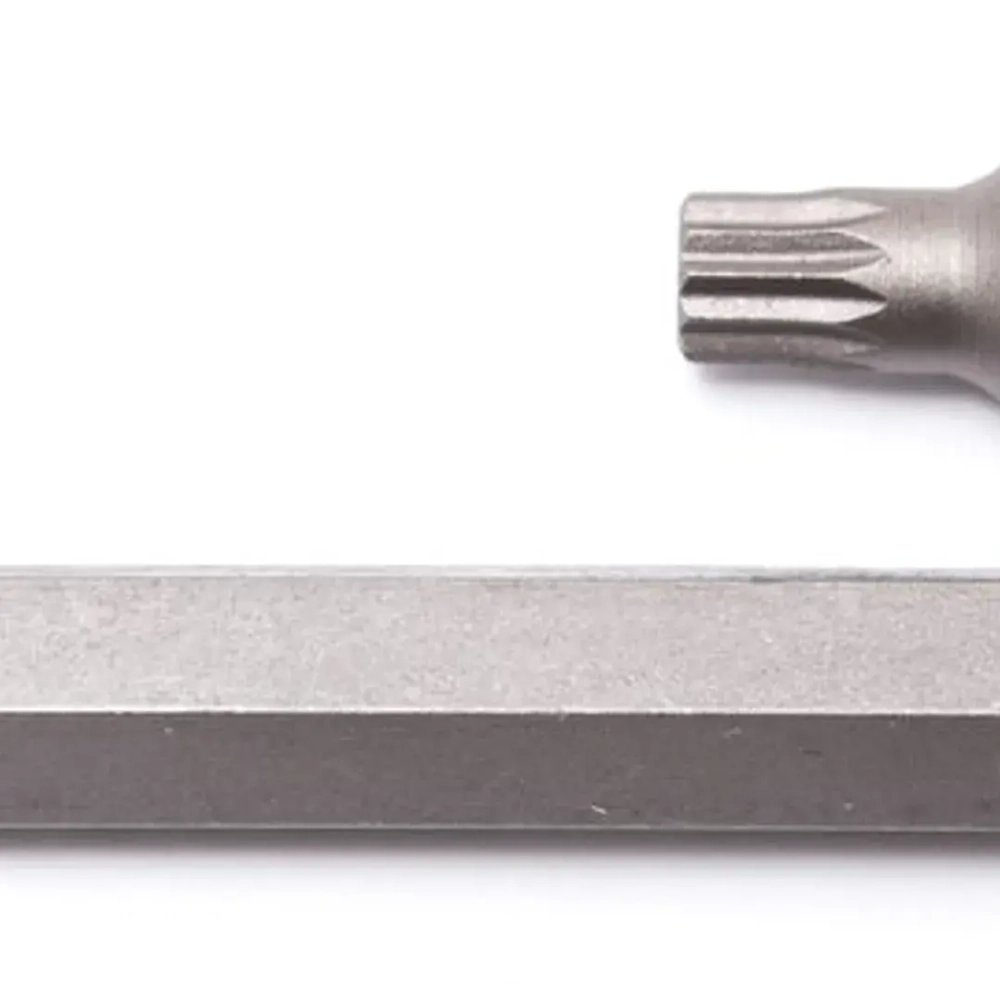 Бита 12-лучевая SPLINE M10х75мм,10мм (10шт/уп) RockForce##Rock FORCE RF-1787510