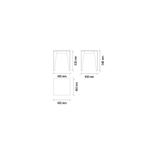 Стол журнальный малый ENZA HOME NETHA EH21932