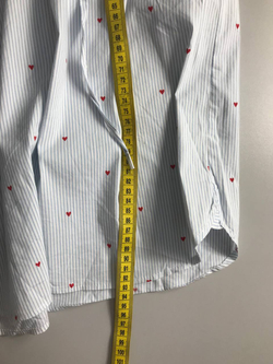 Платье Oodji с милыми сердечками, визуально 42 размер