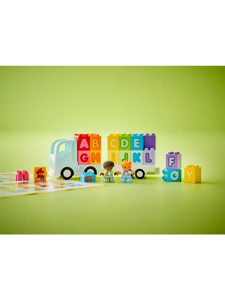 Конструктор DUPLO 10421 Грузовик с алфавитом