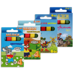 Мелки цветные 4шт.в ассорт. (Алгем)