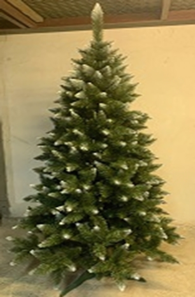 Ель искусственная "Звезда" 140см. белоснежные кончики